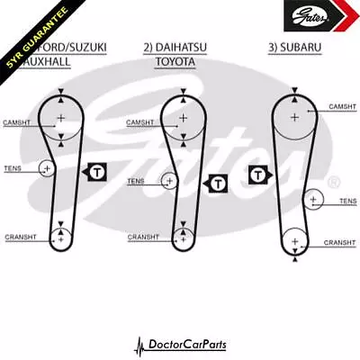 Cam Timing Belt FOR BEDFORD RASCAL 86->90 1.0 800 900 Petrol CB CD 40 41 46 • $52.92